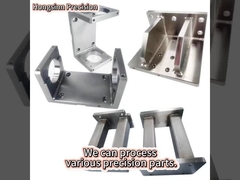 Các bộ phận gia công CNC bằng nhôm bạc với độ khoan dung ± 0,001mm thiết kế tùy chỉnh