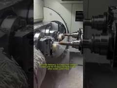 Các bộ phận gia công CNC thép không gỉ với độ khoan dung 0,01-0,005mm và mạ Chrome