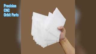 Các bộ phận nhựa quỹ đạo gia công CNC chính xác