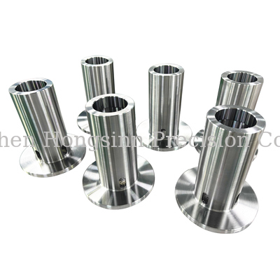 Giá tốt Các bộ phận tiện CNC chính xác và các bộ phận máy tiện với dung sai +/-0.005mm, màu tùy chỉnh và xử lý bề mặt Anodizing Trực tuyến