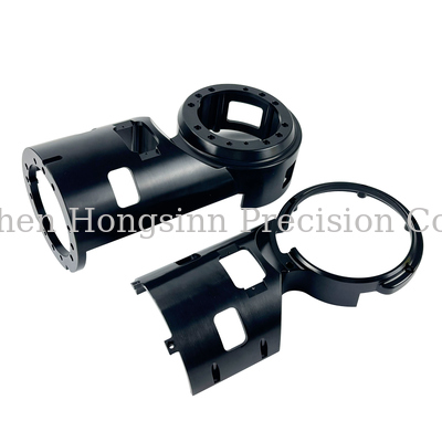 Giá tốt Vỏ nhôm gia công CNC 5 trục Anodized đen Trực tuyến